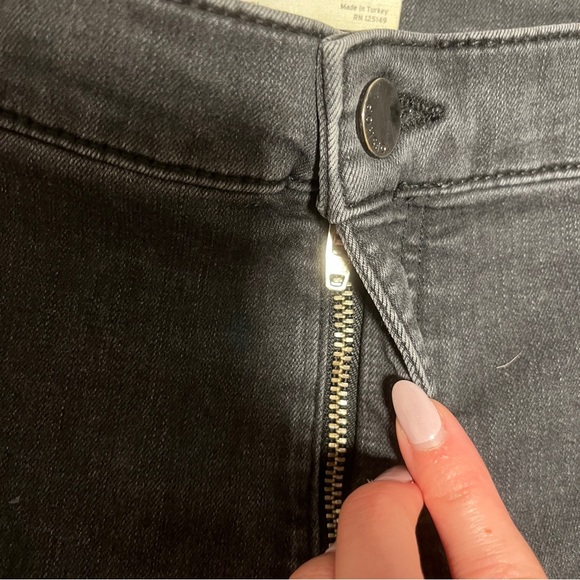 TopShop Joni Jeans | Washed Black | W28 L30 - Picture 6 of 7